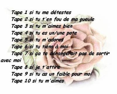 pour toi mon amour................